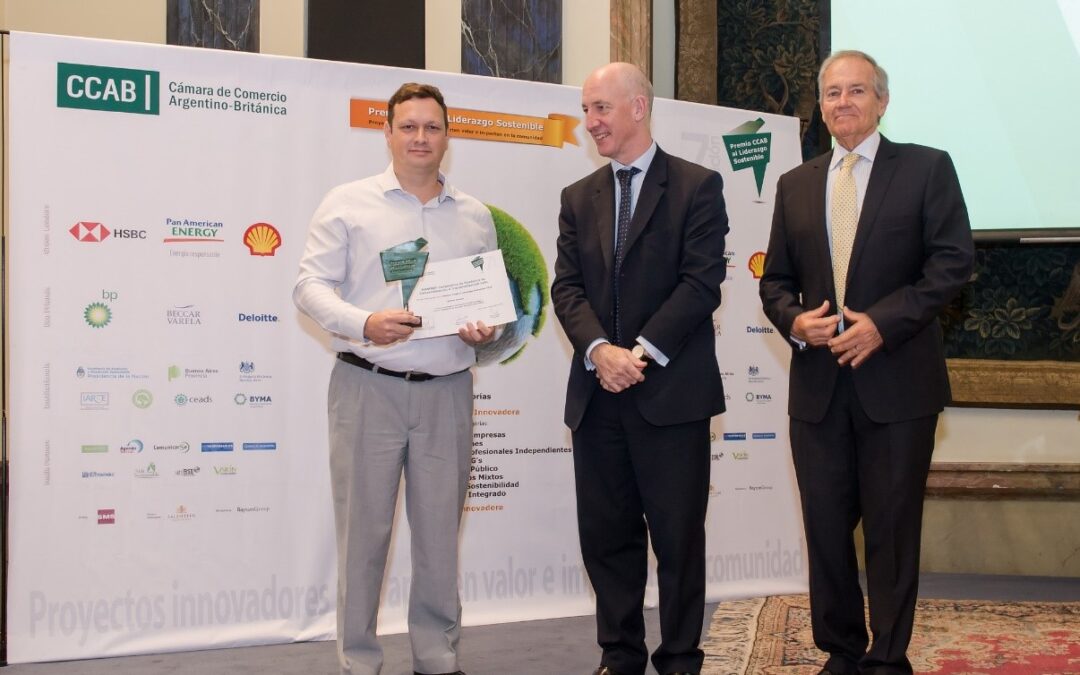 Manfrey ganó el Premio CCAB al Liderazgo Sostenible, categoría Grandes Empresas 2019
