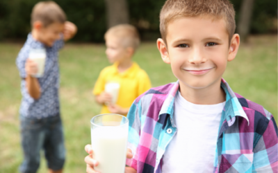 La importancia de la leche en la niñez