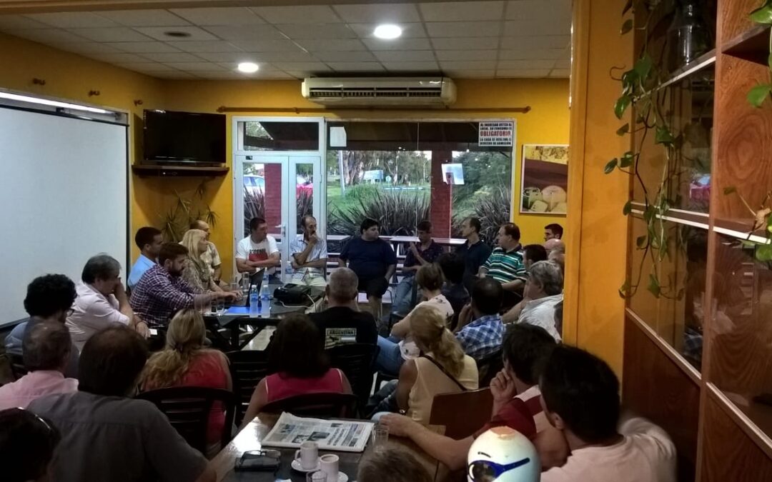 La JIPL acompañó en la reunión de productores afectados por inundaciones en Córdoba