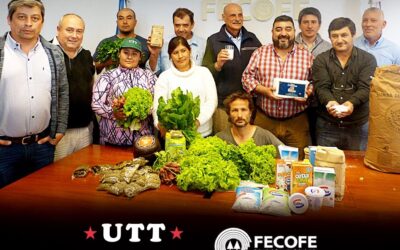 Productores de FECOFE y la UTT se comprometieron a garantizar alimentos a precio justo