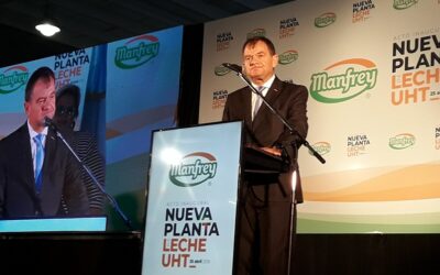La Cooperativa Manfrey abrió su nueva planta UHT