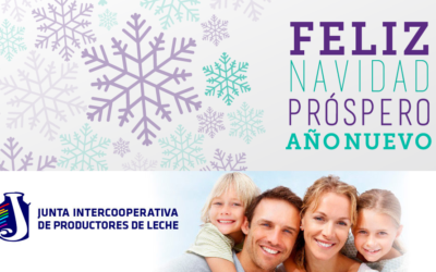 La Junta Intercooperativa de Productores de Leche les desea unas Muy Felices Fiestas