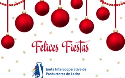 La Junta Intercooperativa de Productores de Leche les desea unas muy Felices Fiestas!