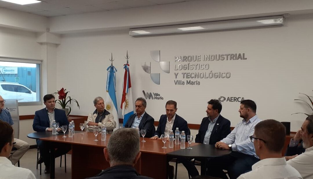 La Junta Intercooperativa de Productores de Leche acompañó la visita del Embajador Daniel Scioli a Villa María